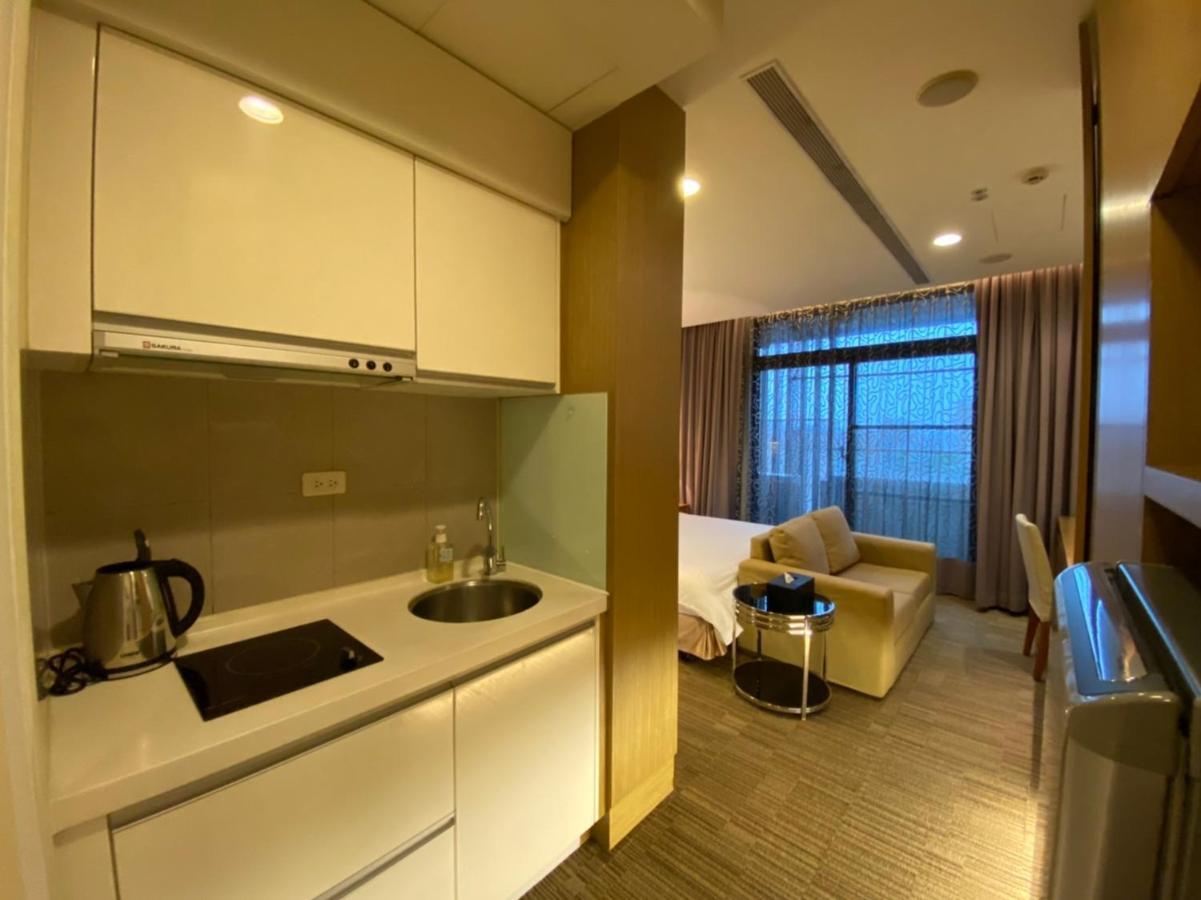 Aj Residence 安捷國際公寓酒店 Tchaj-pej Exteriér fotografie